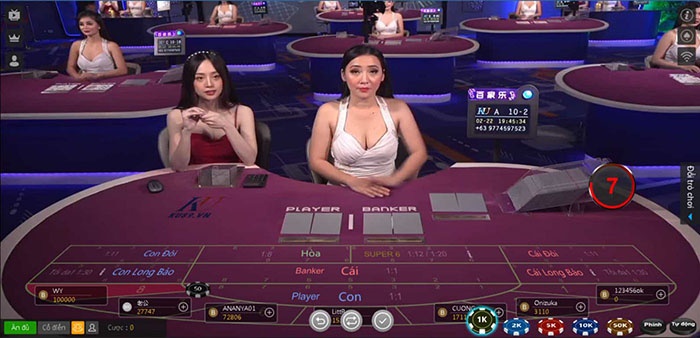 Game bài Baccarat 