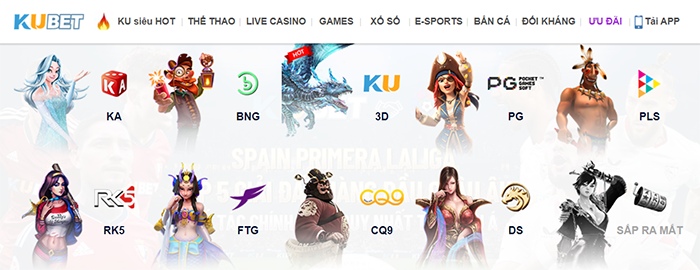 Game Kubet - Game slots đầy vui nhộn