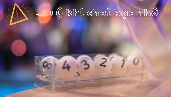 Lưu ý khi chơi lô đề bạc nhớ Kubet